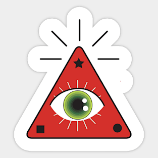 The Eye of the Philosopher Sticker